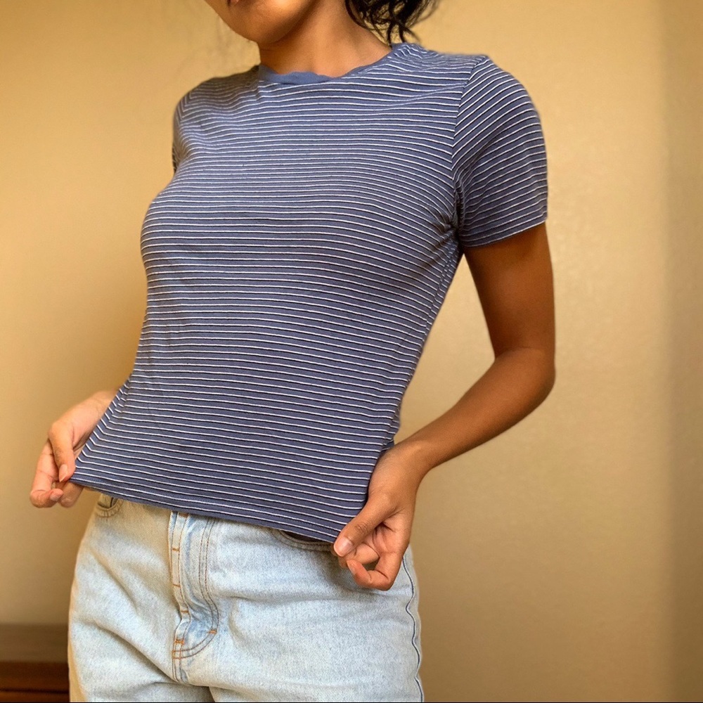 Horizontal striped tshirt